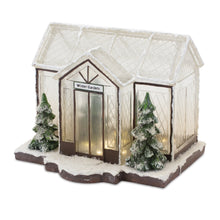 Load image into Gallery viewer, LED Winter Greenhouse Display 10"L