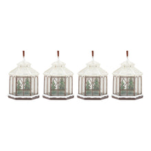 Load image into Gallery viewer, Winter Gazebo Ornament (Set of 4)