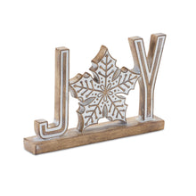 Load image into Gallery viewer, Joy and Noel Tabletop Sign (Set of 4)