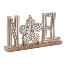 Load image into Gallery viewer, Joy and Noel Tabletop Sign (Set of 4)