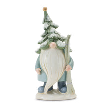Load image into Gallery viewer, Pine Tree Gnome with Skis and Skates (Set of 3)