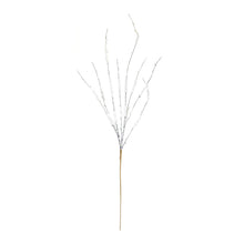 Load image into Gallery viewer, Flocked Tinsel Branch (Set of 12)