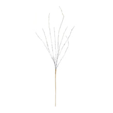 Load image into Gallery viewer, Flocked Tinsel Branch (Set of 12)