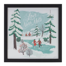 Load image into Gallery viewer, Framed Winter Scene Wall Art (Set of 3)