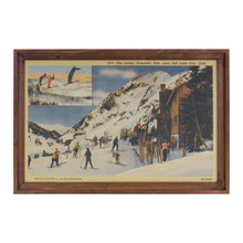 Load image into Gallery viewer, Vintage Ski Lodge Wall Art 23.5"L