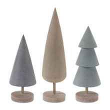Load image into Gallery viewer, Modern Tabletop Pine Tree (Set of 6)