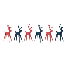 Load image into Gallery viewer, Modern Metal Deer Figurine (Set of 6)