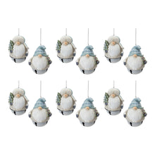 Load image into Gallery viewer, Gnome Sleigh Bell Ornament (Set of 12)