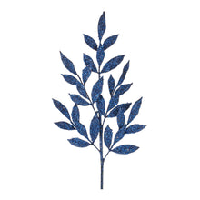 Load image into Gallery viewer, Glittered Leaf Spray (Set of 12)