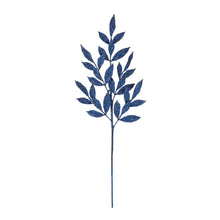 Load image into Gallery viewer, Glittered Leaf Spray (Set of 12)