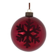 Load image into Gallery viewer, Snowflake Ball Ornament (Set of 6)