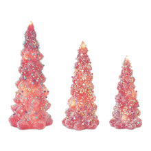 Load image into Gallery viewer, LED Tree with Rainbow Pearl Ornaments (Set of 3)