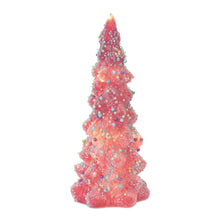 Load image into Gallery viewer, LED Tree with Rainbow Pearl Ornaments (Set of 3)