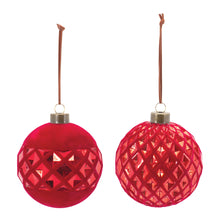 Load image into Gallery viewer, Harlequin Glass Ball Ornament (Set of 12)