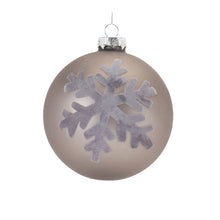 Load image into Gallery viewer, Snowflake Ball Ornament (Set of 6)