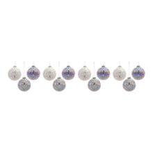 Load image into Gallery viewer, Irredescent Glass Ball Ornament (Set of 12)
