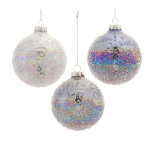 Load image into Gallery viewer, Irredescent Glass Ball Ornament (Set of 12)