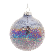 Load image into Gallery viewer, Irredescent Glass Ball Ornament (Set of 12)