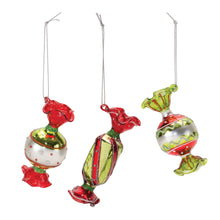 Load image into Gallery viewer, Glass Wrapped Candy Ornament (Set of 12)