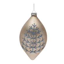 Load image into Gallery viewer, Champagne Glittered Ball Ornament (Set of 6)
