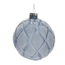 Load image into Gallery viewer, Frosted Glass Ball Ornament (Set of 6)
