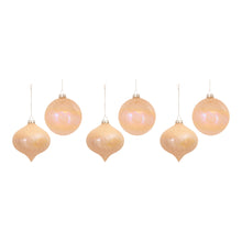 Load image into Gallery viewer, Irredescent Glass Ornament (Set of 6)