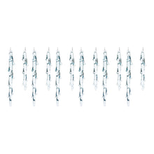 Load image into Gallery viewer, Melted Glass Icicle Drop Ornament (Set of 12)