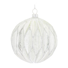 Load image into Gallery viewer, Ribbed Mercury Glass Ball Ornament (Set of 6)