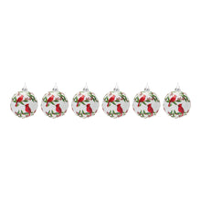 Load image into Gallery viewer, Cardinal Bird Ball Ornament (Set of 6)