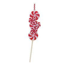 Load image into Gallery viewer, Peppermint Candle Drop Ornament (Set of 24)