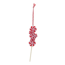 Load image into Gallery viewer, Peppermint Candle Drop Ornament (Set of 24)