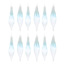 Load image into Gallery viewer, Beaded Glass Drop Ornament (Set of 12)