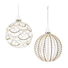 Load image into Gallery viewer, Jeweled Glass Ball Ornament (Set of 6)