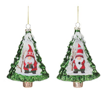 Load image into Gallery viewer, Gnome Pine Tree Ornament (Set of 12)