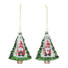 Load image into Gallery viewer, Gnome Pine Tree Ornament (Set of 12)