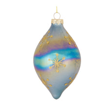 Load image into Gallery viewer, Irredescent Glass Snowflake Ornament (Set of 6)