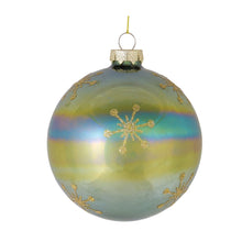 Load image into Gallery viewer, Irredescent Glass Snowflake Ornament (Set of 6)
