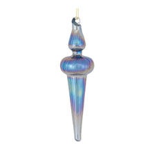 Load image into Gallery viewer, Irredescent Glass Finial Drop Ornament (Set of 12)