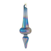 Load image into Gallery viewer, Irredescent Glass Finial Drop Ornament (Set of 12)