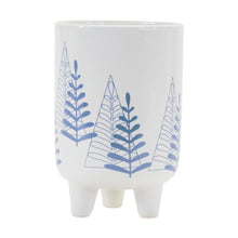 Load image into Gallery viewer, Modern Pine Tree Planter with Legs (Set of 2)