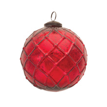 Load image into Gallery viewer, Mercury Glass Ball Ornament (Set of 4)