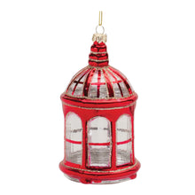 Load image into Gallery viewer, Glittered Glass Lantern Ornament (Set of 6)