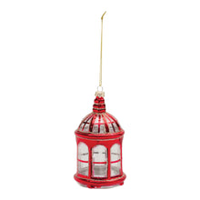 Load image into Gallery viewer, Glittered Glass Lantern Ornament (Set of 6)