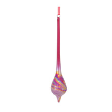 Load image into Gallery viewer, Irredescent Glass Drop Ornament (Set of 12)