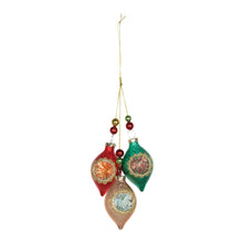 Load image into Gallery viewer, Glass Reflector Ornament Drop (Set of 12)