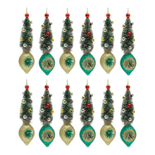 Load image into Gallery viewer, Pine Tree Reflector Drop Ornament (Set of 12)