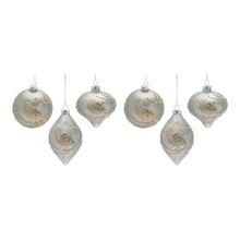 Load image into Gallery viewer, Beaded Glass Bird Ornament (Set of 6)