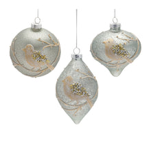 Load image into Gallery viewer, Beaded Glass Bird Ornament (Set of 6)