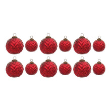 Load image into Gallery viewer, Mercury Glass Ball Ornament (Set of 12)