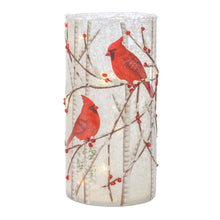 Load image into Gallery viewer, LED Cardinal Bird Luminary (Set of 2)